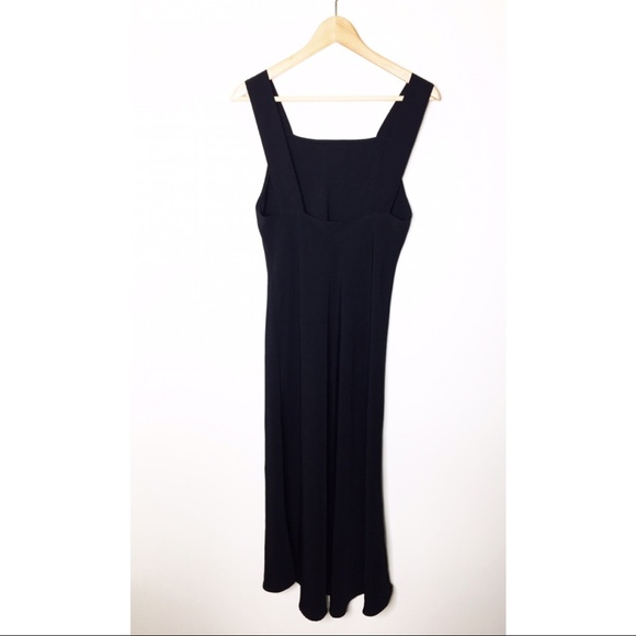 Vintage Josie by Natori black midi dress - Picture 5 of 8